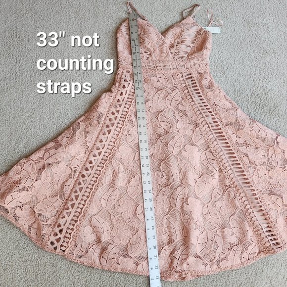 NWT HD in Paris Anthropologie Astrid Lace Dress Boho - Picture 2 of 13